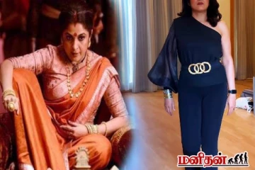 55 வயதிலும் குறையாத அழகு... மாஸ் காட்டும் நடிகை ரம்யா கிருஷ்ணன்!