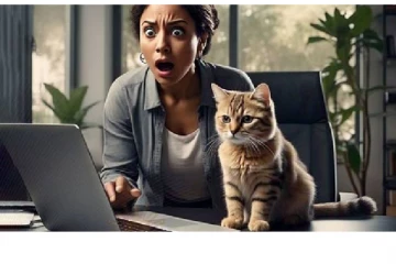 ராஜினாமா கடிதத்தை அனுப்பிய வளர்ப்புப் பூனை- இளம் பெண்ணுக்கு நேர்ந்த கதி!