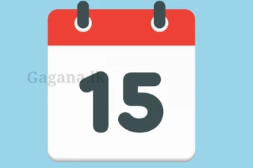 ලබන 15 වෙනිදා රජයේ නිවාඩු දිනයක් ද?.