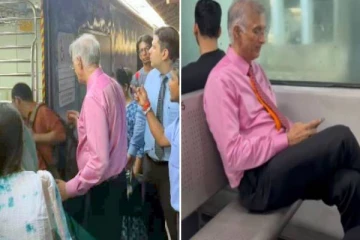 பிளாட்பாரத்தில் காத்திருந்து ரயிலில் பயணித்த கோடீஸ்வர தொழிலதிபர்: ஏன் தெரியுமா?