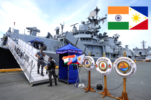 India Philippines naval drill, South China Sea tensions, INS Shakti Manila port, India Philippines defense ties, China maritime dispute, Romeo Brawner joint exercise, Indo-Pacific strategic partners, Ferdinand Marcos India visit, Freedom of navigation, India South China Sea news