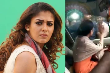 கூட்டத்தில் சிக்கிக்கொண்டு தவித்த நயன்தாரா, கத்தி கோஷமிட்ட ரசிகர்கள் !