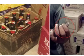 மது விற்பனையகத்திற்கு வந்த மதுப்பான பெட்டி - திறந்து பார்த்தபோது காத்திருந்த பேரதிர்ச்சி