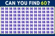 Optical illusion: இந்த படத்தில் “06“ என்ற இலக்கங்களில் “60“ என்ற எண் எங்கே உள்ளது?