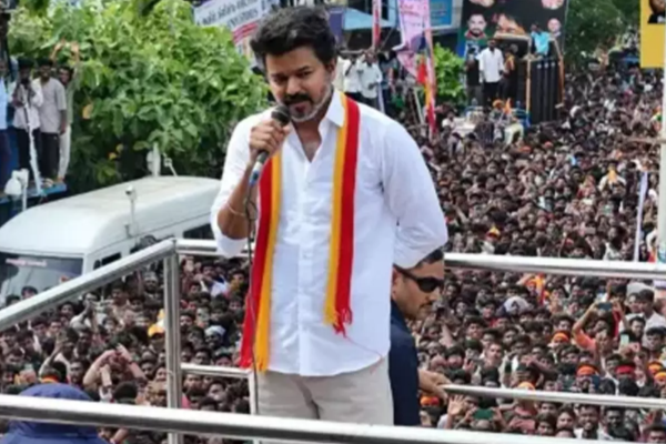 பிரசாரக் கூட்டத்தில் ஈழத்தமிழர்கள் தொடர்பில் விஜய் கருத்து! | It Is Our Duty To Speak Eelam Tamils Tvk Vijay