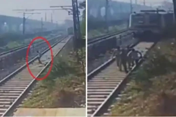 “உயிரு முக்கியம் பாஸ்” - எமர்ஜென்சி ப்ரேக் அடித்து உயிரை காப்பற்றிய ரயில் ஓட்டுனர் ; குவியும் பாராட்டு