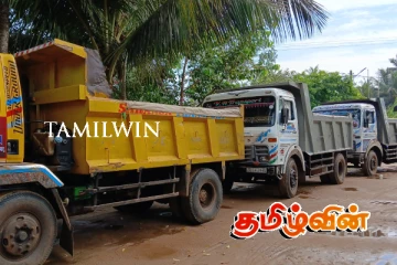 இருவேறு குற்றச்சாட்டில் மூன்று டிப்பர்கள் பொலிஸாரால் பறிமுதல்