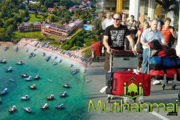 அருகம்பே பகுதிக்கு மீண்டும் அதிகளவிலான சுற்றுலாப் பயணிகள் வருகை