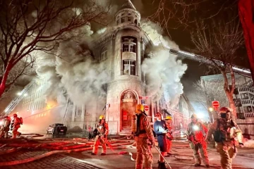 கனடாவில் பாரம்பரிய கட்டிடத்தில் ஏற்பட்ட தீ விபத்து: ஆறு பேர் இன்னும் காணவில்லை!