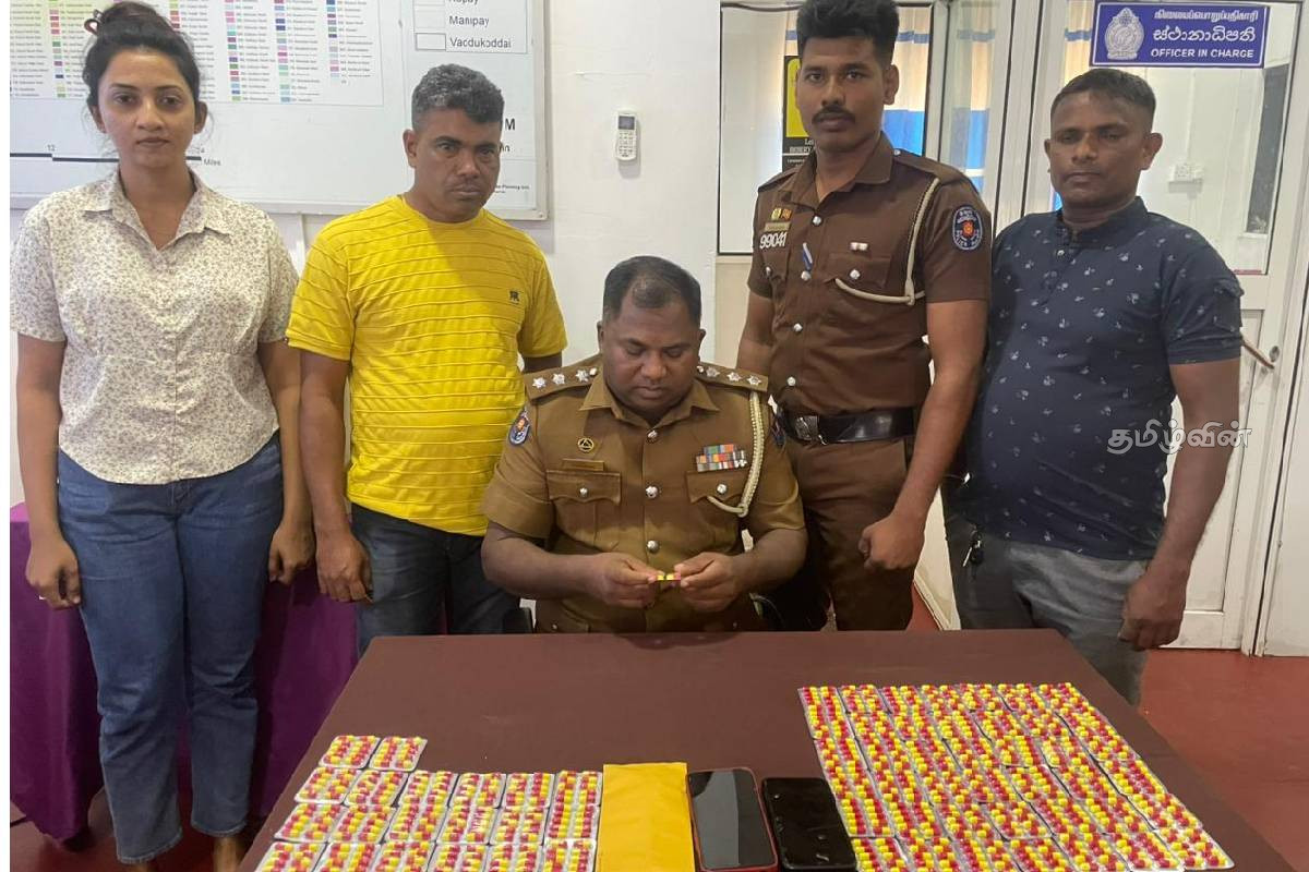 யாழ்ப்பாணத்திற்கு போதைப்பொருட்களை கடத்தி வந்த இருவர் கைது! | 2 Arrested For Bringing Drugs To Jaffna
