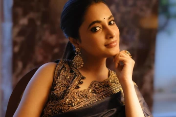 பிரியங்கா மோகன் சேலையில் அழகிய போட்டோஷூட்