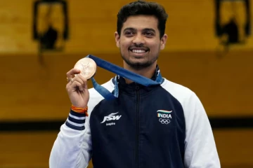 பாரிஸ் ஒலிம்பிக்; 3வது பதக்கத்தை தட்டி தூக்கிய இந்தியா - ஸ்வப்னில் குசாலே சாதனை