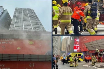 ஹொங்ஹொங்கில் பரபரப்பு! தீவிபத்தில் சிக்கி 100 பேர் பரிதவிப்பு..