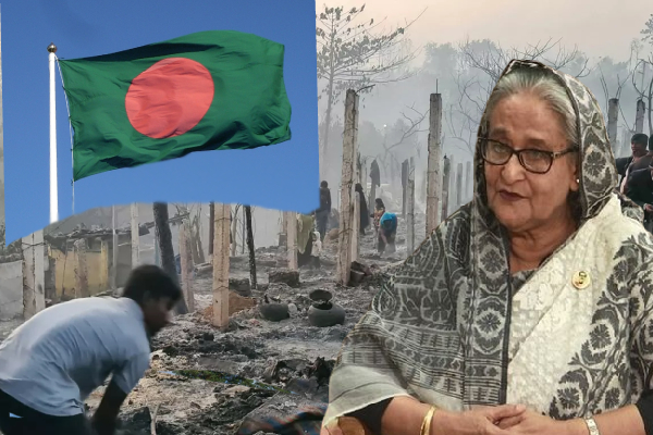 பங்களாதேஷில் பெரும் தீ விபத்து; 7 ஆயிரம் பேர் வீடுகளை இழந்து தவிப்பு - ஐபிசி தமிழ்