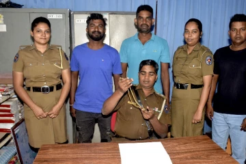 காதலர் தினத்தில் மனைவிக்காக 29 பவுண் நகையை திருடிய கணவன் கைது