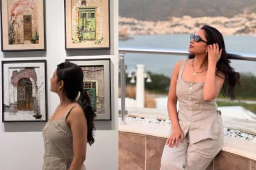 வெளிநாட்டில் ஸ்டைலிஷ் லுக்கில் நடிகை பிரியங்கா மோகன்.. சில லேட்டஸ்ட் கண்கவரும் போட்டோஸ்