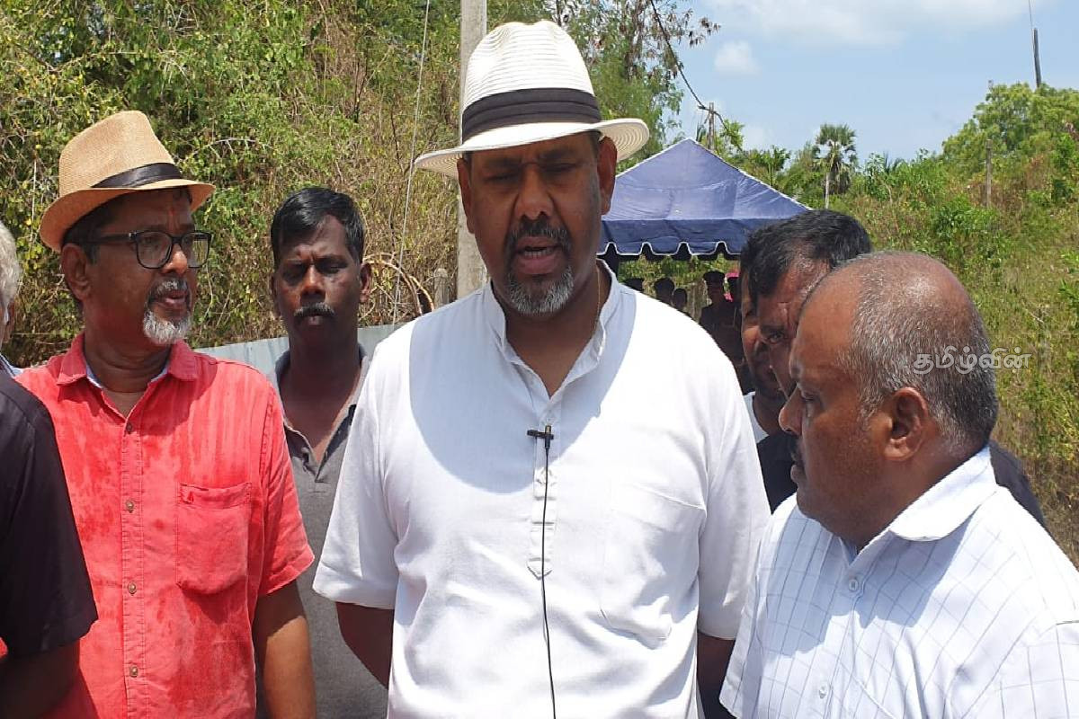 தையிட்டி காணி பிரச்சினைக்கு எதிர்ப்பு தெரிவித்து பொதுமக்கள் போராட்டம் | Thaiyitti Protest Today