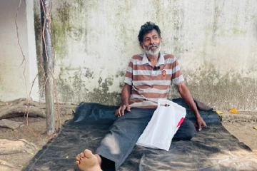 யாழில் தனி நபர் போராட்டம்!