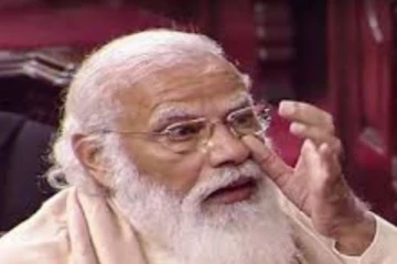 நாடாளுமன்றத்தில் கண்ணீர் சிந்திய பிரதமர் மோடி.. எதற்காக?