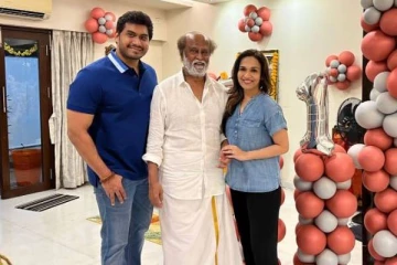 தனது மனைவி, மகள், பேரன்களுடன் கேக் வெட்டி பிறந்தநாள் கொண்டாடிய நடிகர் ரஜினிகாந்த்- வெளிவந்த புகைப்படங்கள்