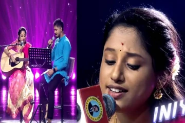 சரிகமப - வில் தன் சொந்த மாமாவுடன் பாடி அசத்திய தேவயானி மகள் - அரங்கில் கிடைத்த பரிசு