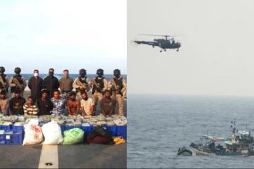 அரபிக்கடலின் மீன்பிடி படகுகளில் 500 கிலோ போதைப்பொருள் பறிமுதல்!