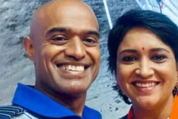 விண்வெளி வீரரை இரண்டாவது திருமணம் செய்த சீரியல் நடிகை