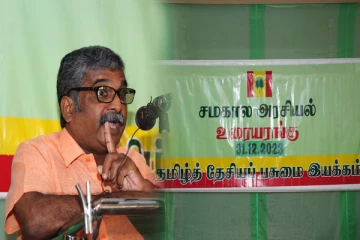 ஜனாதிபதி தேர்தலில் பொது வேட்பாளர் மூலம் தமிழர்களது நிலையை வெளிப்படுத்தலாம் : அரசியல் ஆய்வாளர் நிலாந்தன் (Photos)