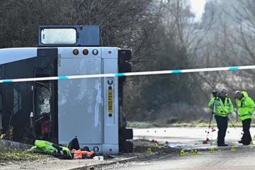 இங்கிலாந்தில் இடம்பெற்ற கோர விபத்து