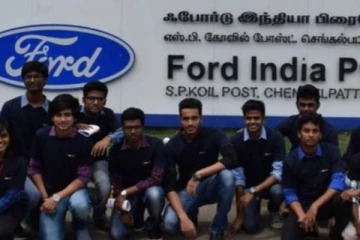 சென்னை ஆலையில் மீண்டும் கார் உற்பத்தியை தொடங்கிய ஃபோர்டு நிறுவனம்