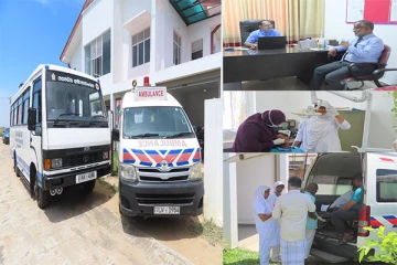 கல்முனையில் நடமாடும் இலவச சுகாதார வைத்திய சேவை (Photos)