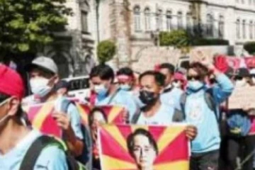 மியான்மரில் ராணுவ ஆட்சிக்கு எதிராக தீவிர போராட்டம்