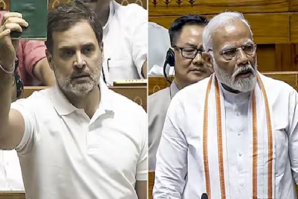 அவைக்கு வராத பிரதமர் மோடி : நான் பேசியதை கண்டு பயந்துவிட்டாரா? - ராகுல் காந்தி | Pm Was Scared To Come To The House Rahul Gandhi