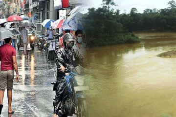 பல பகுதிகளில் அடை மழை: வெள்ள அபாய எச்சரிக்கை