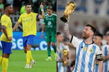 மெஸ்சியின் அசைக்க முடியாத சாதனையை தூள் தூளாக நொறுக்கிய ரொனால்டோ!