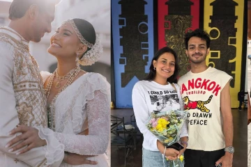 සමාජ මාධ්‍ය රත් කළ විවාහය - දුශේනිගේ සහ චතුරංගගේ මංගල ඡායාරූප සමග රසිකයින්ට දුන්නු පණිවිඩය