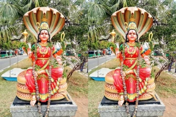 யாழில் நாகபூசணி அம்மனின் சிலையை அகற்ற காவல்துறை தீவிரம்