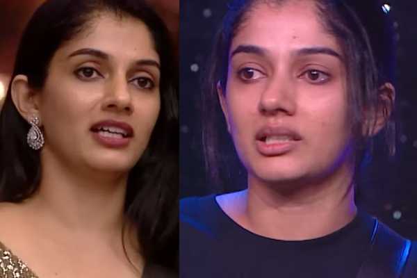 ரயிலில் வைத்து உதைத்த தந்தை!! பிக்பாஸ் நிகழ்ச்சியில் நடிகை உருக்கம்... | Father Beat And Kicked Me Biggboss Vedlakshmi Open