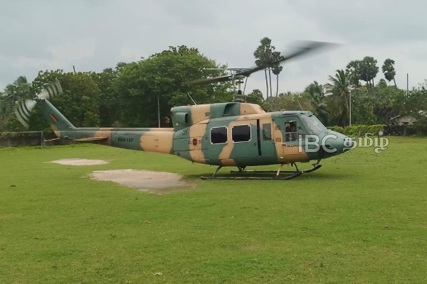 நெடுந்தீவில் உலங்கு வானூர்தியில் எடுத்து செல்லப்பட்ட பரீட்சை விடைத்தாள்கள் | Advanced Level Exam Papers Transported Amid Storm