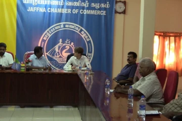 யாழ். வணிகர் கழகத்துடன் பிரித்தானிய உயர்ஸ்தானிகராலய செயலாளர் விசேட சந்திப்பு