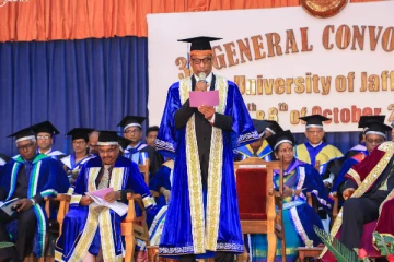 யாழ்ப்பாணம் பல்கலைக்கழகத்தின் 36 ஆவது பட்டமளிப்பு விழா (PHOTOS)