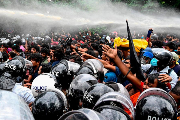 tear gas