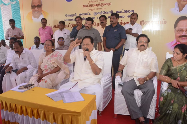 காவிரி விவகாரம்: தண்ணீரை எப்படி பெறுவது என்று எங்களுக்குத் தெரியும் - துரைமுருகன்! | Minister Durai Murugan About Cauvery Water Issue