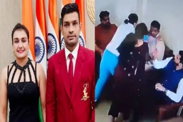 வரதட்சணை கேட்ட கணவர் - காவல்நிலையத்தில் வைத்து தாக்கிய குத்துசண்டை வீராங்கனை