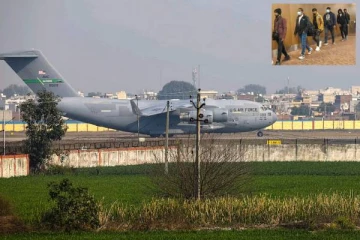 அமெரிக்காவிலிருந்து அனுப்பப்பட்ட இந்தியர்கள் கண்ணீர்