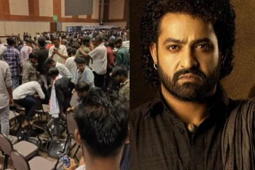 தேவரா பட விழா ரத்து.. அடித்து நொறுக்கிய ஜூனியர் என்டிஆர் ரசிகர்கள்