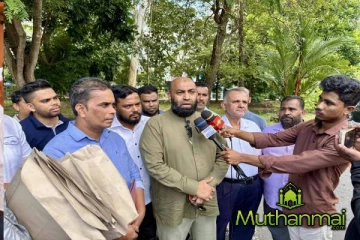 ஒன்பது உள்ளூராட்சி மன்றங்களுக்கான கட்டுப்பணம் செலுத்தியுள்ள ரிஷாட் கட்சி