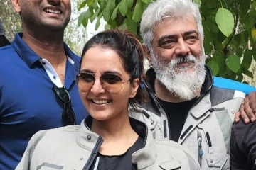 லாடக் ட்ரிபில் அஜித்துடன் இணைந்த AK61 கதாநாயகி ! வைரல் போட்டோஸ்