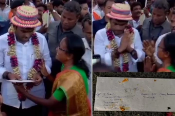 அண்ணாமலை கையில் கொடுத்த மனு குப்பையில் கிடந்தது - மனுதாரர் விரக்தி