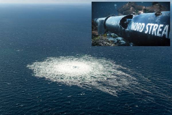 nord stream gas pipeline attack 2022